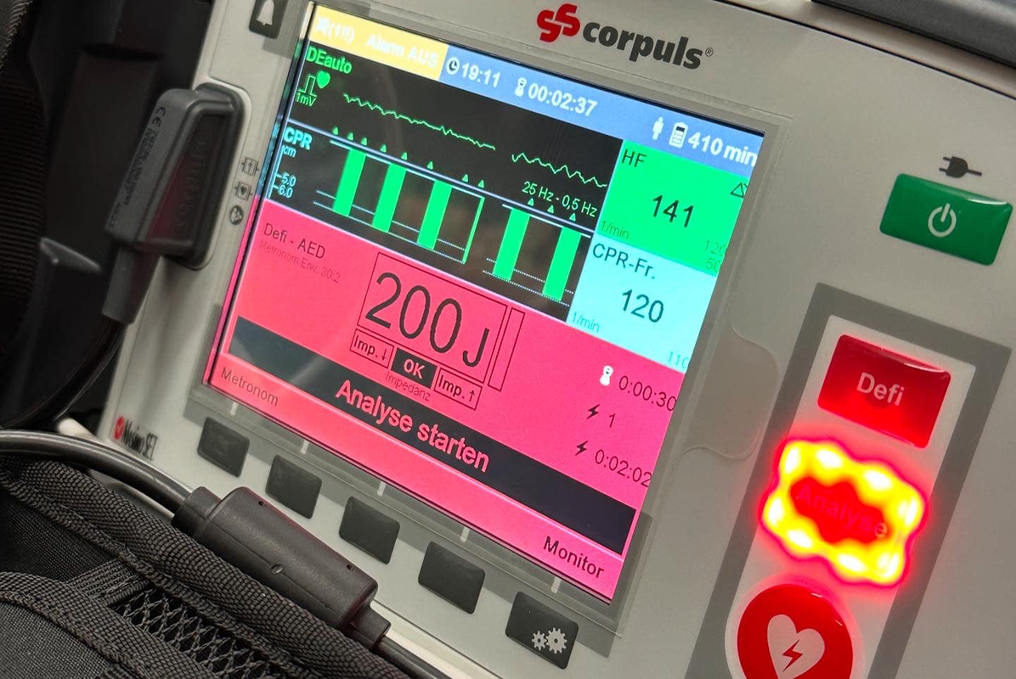 Neuer Defibrillator für den First Responder